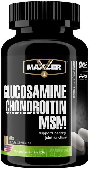 Maxler Glucosamine-Chondroitin-MSM 90 таб. (90 таблеток)