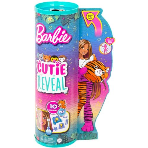 Кукла Mattel Barbie Cutie Reveal, HKP99 голубой/розовый