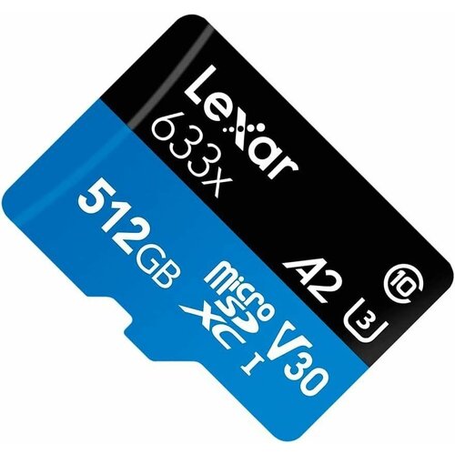 Карта памяти LEXAR 633x Micro SD, класс 10 UHS-1 U3 V30 A2 512 ГБ 100% оригинальная карта памяти 512 гб 256 гб 128 гб 64 гб 32 гб 16 гб tf флэш карта высокоскоростная класс 10 флэш карта памяти micro sd