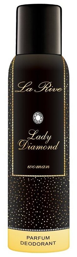 La Rive Дезодорант Lady Diamond, спрей, 150 мл, 1 шт.