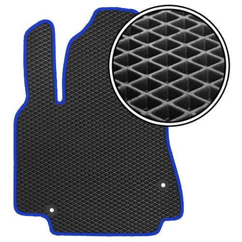 фото Автомобильный коврик eva bmw 3 (е30) 1983-1991 (темно-синий кант) vicecar