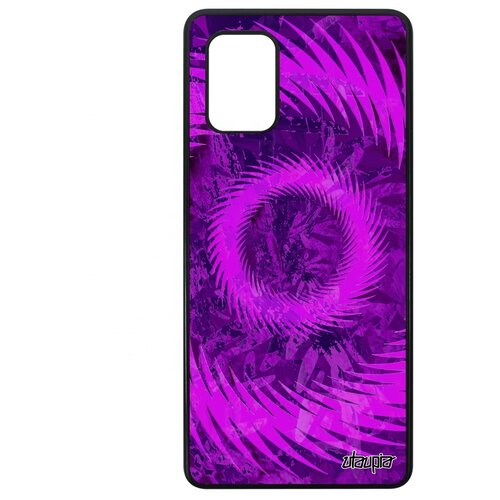фото Чехол для мобильного galaxy a71, "мандала спираль" круг иллюзия utaupia