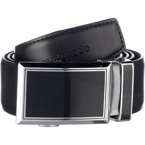 фото Ремень malgrado, размер 110, черный