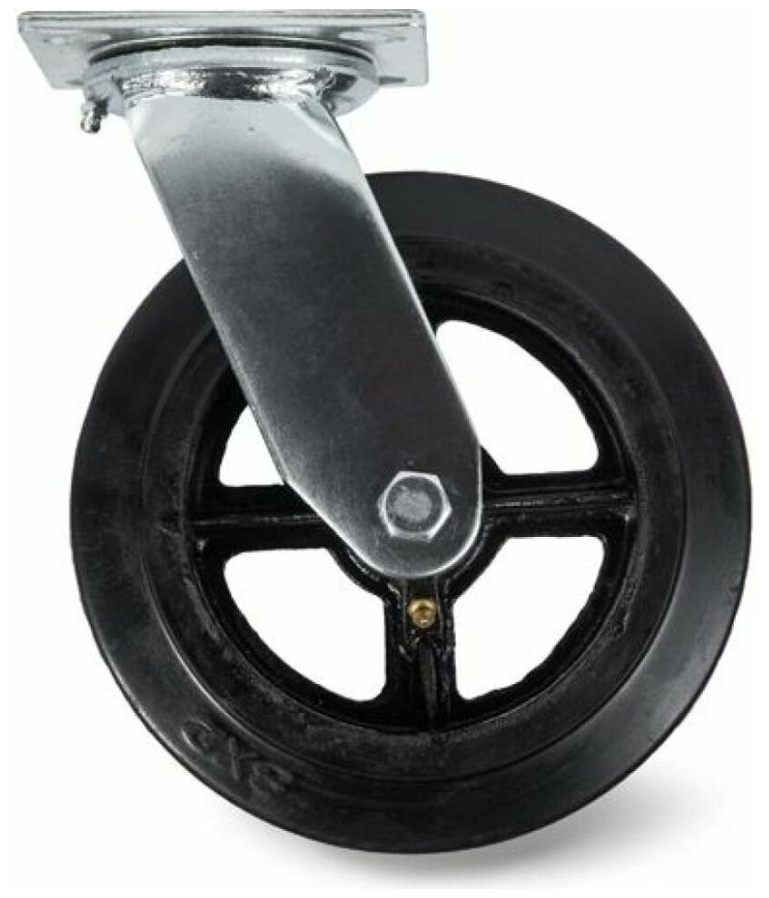 Колесо большегрузное поворотное SCd 63 (150 мм; резина) TOR 1025344