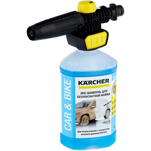 KARCHER Набор с насадкой Connect 'n' Clean и UFC (2.643-142.0) комплект для бесконтактной мойки karcher connect and clean и ufc