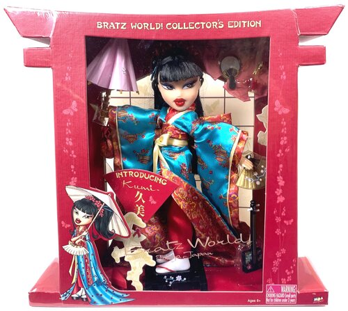 Кукла Братц Куми из серии Токио ногами Коллекторное издание 2004 Bratz Tokyo A Go-Go Collectors Edition Kumi