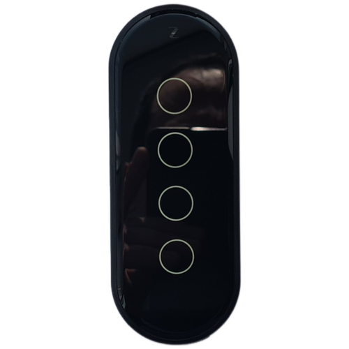Умный пульт управления сенсорный на 4 кнопки (черный) | zigbee