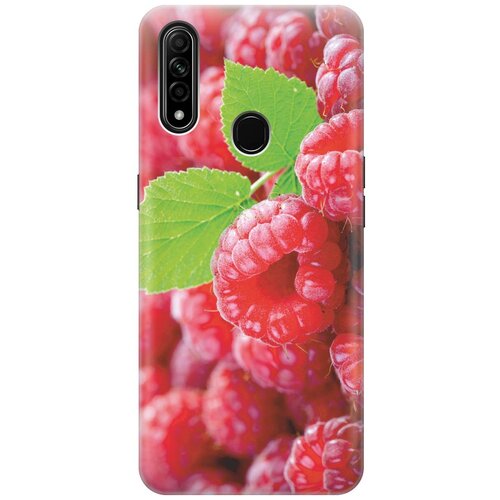 фото Cиликоновый чехол на oppo a31 / оппо а31 с принтом "малинка" gosso