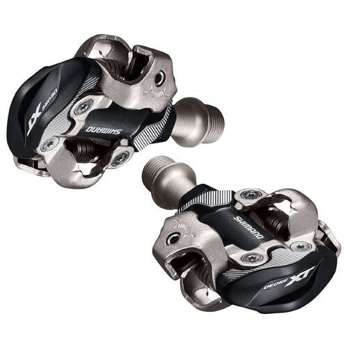 фото Педали велосипедные shimano xt m8100 с шипами sh51/epdm8100