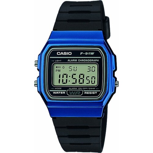 фото Наручные часы casio наручные часы casio f-91wm-2a, синий