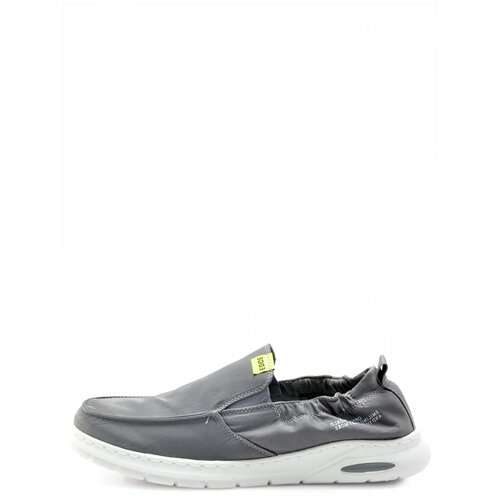 фото Soter n0521212v мужские слипоны серый текстиль, размер 43