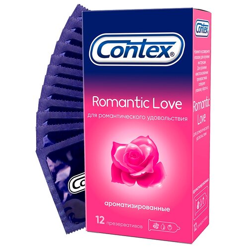 contex romantic love презервативы 12 шт Презервативы Contex Romantic Love, 12 шт.