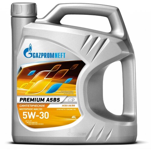 Моторное масло Gazpromneft Premium 5W-30 синтетическое 4 л
