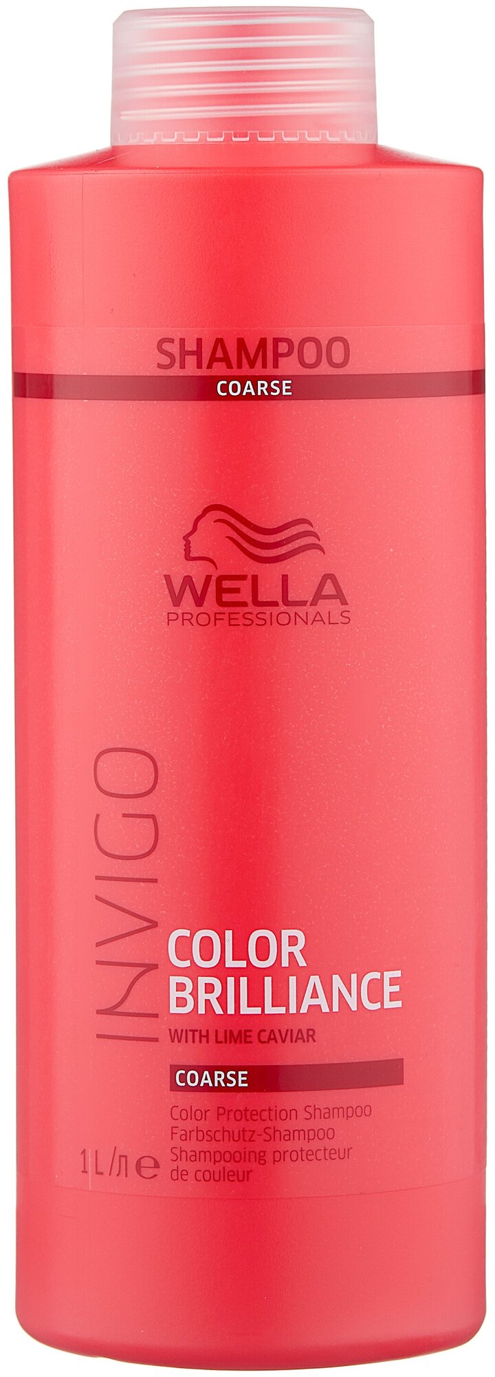 Wella Professionals / Шампунь для защиты цвета окрашенных жестких волос INVIGO COLOR BRILLIANCE, 250 мл