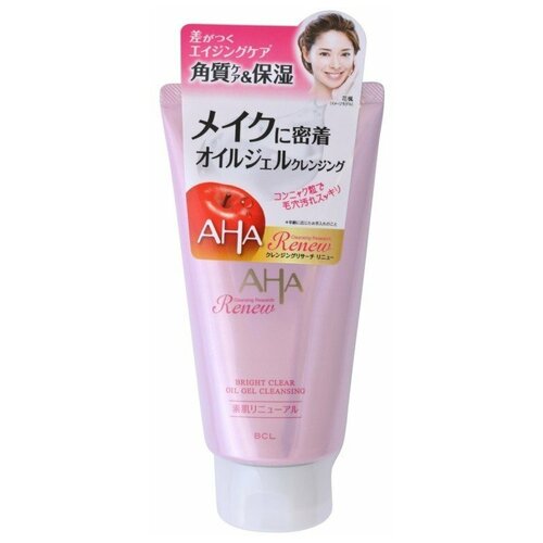 BCL AHA Очищающее и увлажняющее масло-гель для снятия макияжа с фруктовыми кислотами