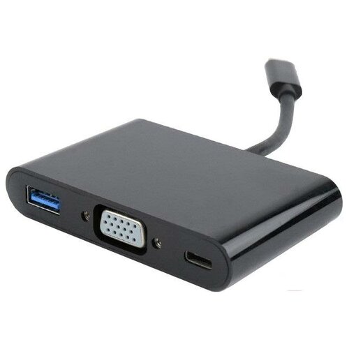 Gembird A-CM-VGA3in1-01 сетевой адаптер gembird a cm lan 01 черный