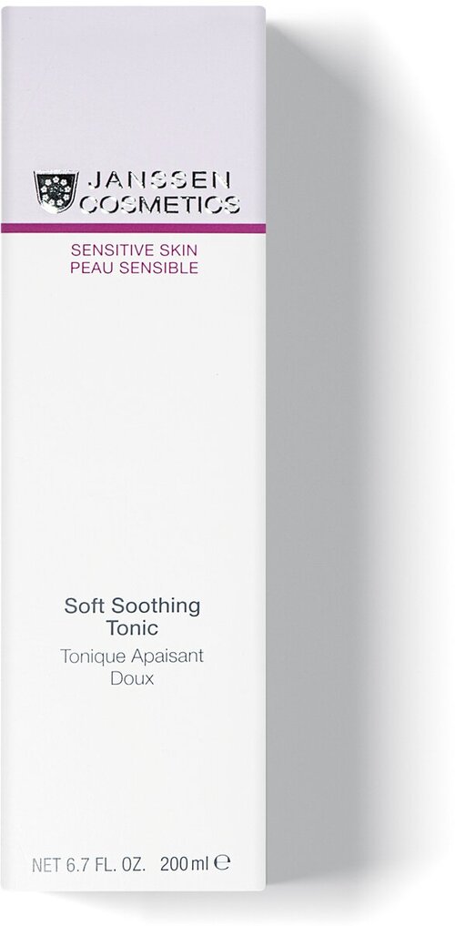 Janssen Cosmetics Sensitive Skin Soft Soothing Tonic / Тоник успокаивающий нежный, 200 мл