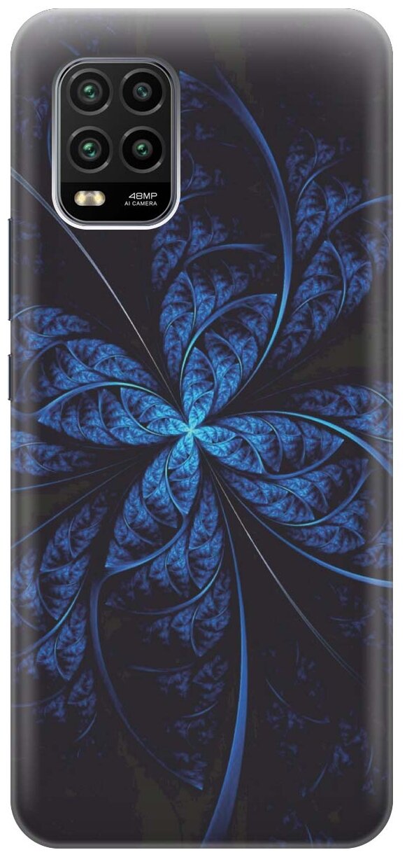 RE: PA Чехол - накладка ArtColor для Xiaomi Mi 10 Lite с принтом "Темно-синяя абстракция"