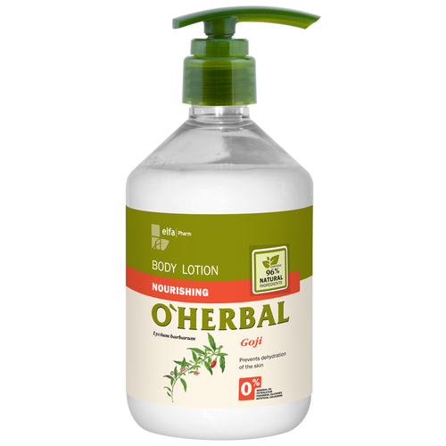 O'Herbal Питательный лосьон для тела с экстрактом годжи, 500 мл