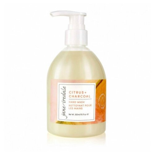 Jane Iredale, Жидкое мыло для рук Citrus + Charcoal Hand Wash, Увлажняющее, цитрусовый аромат, 300мл