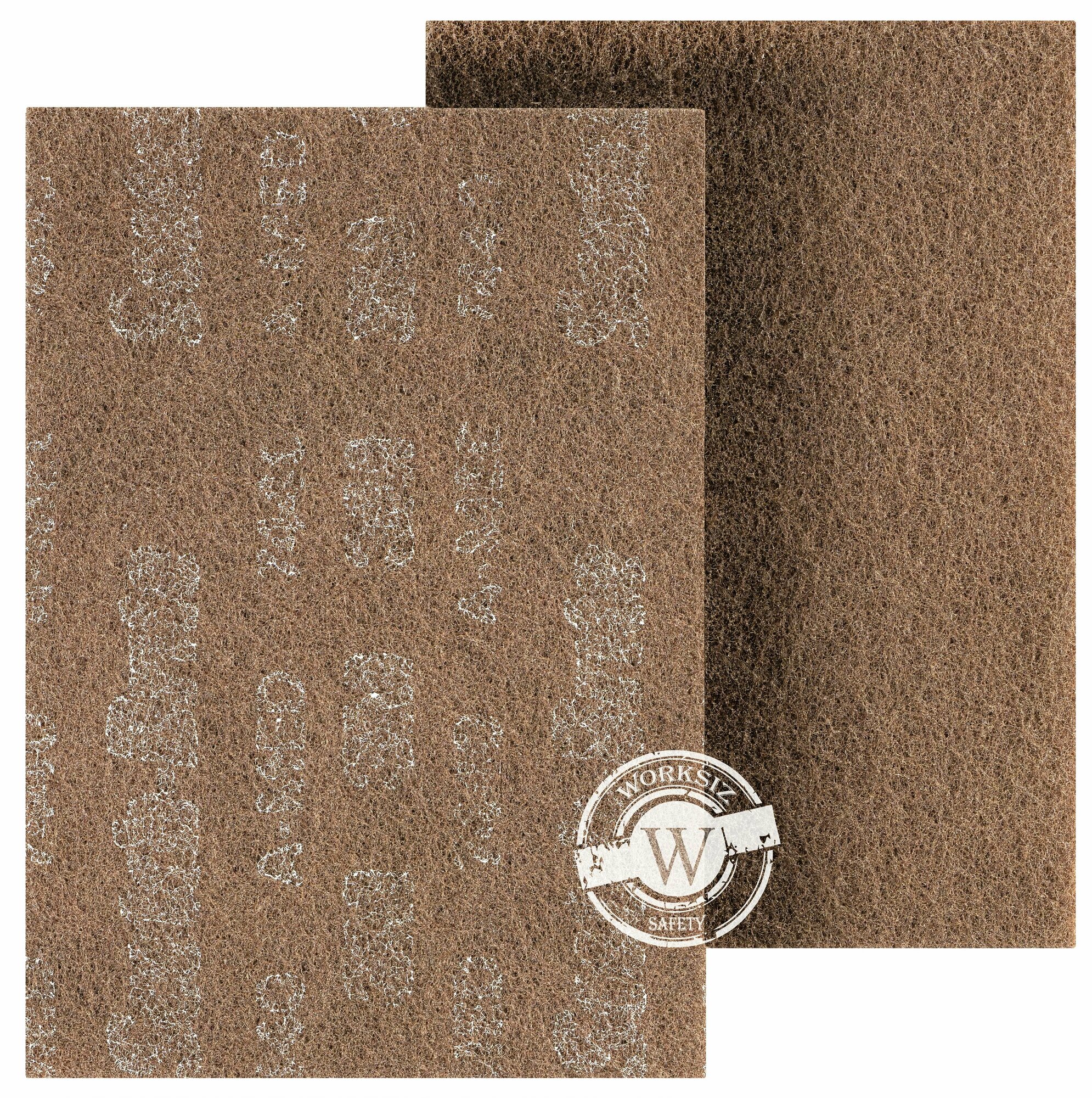 Коричневый абразивный шлифовальный лист 3M™ Scotch-Brite™ арт. 7440 (Скотч брайт) A MED P200-P240 158x224 мм для удаления сильных загрязнений 1 шт.