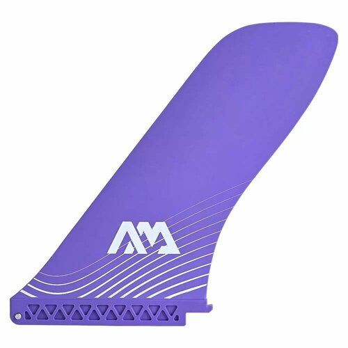 плавник для sup доски slide Плавник гоночный для сапборда SAFS Aqua Marina Racing Fin S23, фиолетовый / Фин, киль, шверт для sup board, сап борда, доски
