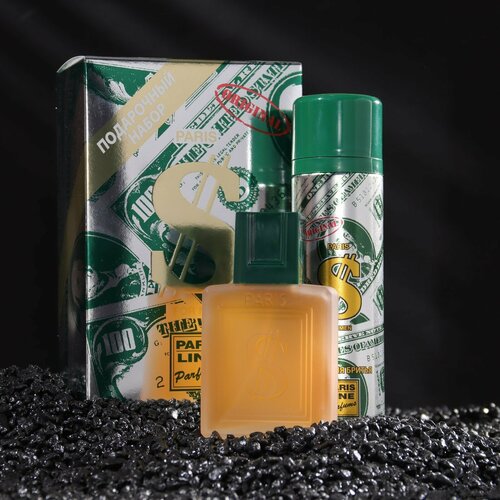 Подарочный набор для мужчин Туалетная вода Dollar 100 мл пена для бритья 200 мл 1231₽