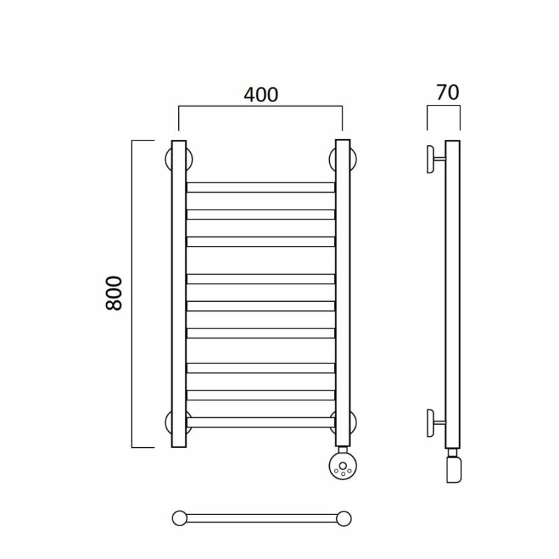 Электрический полотенцесушитель Aquanerzh - фото №2