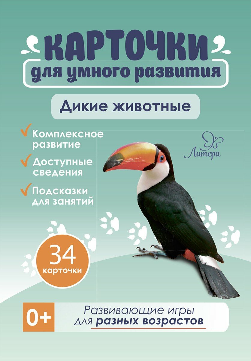 Дикие животные. 32 карточки (Бойченко Татьяна Игоревна) - фото №4