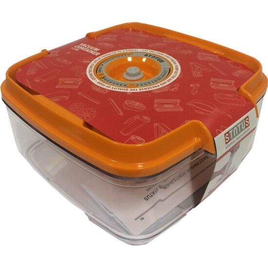 Контейнер для вакуумной упаковки Status VAC-SQ-20 Orange