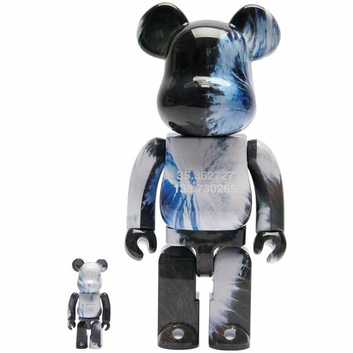 Bearbrick 100 % и 400 % - фигурка Benjamin Grant Overview Fuji, высота 28 сантиметров