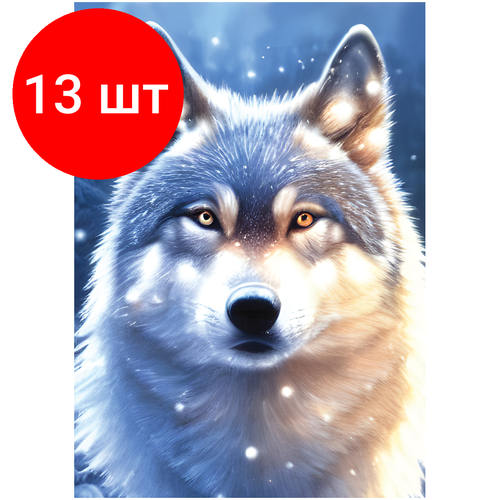 Комплект 13 шт, Пазл 500 эл. ТРИ совы Волк комплект 13 шт пазл 500 эл три совы тигренок