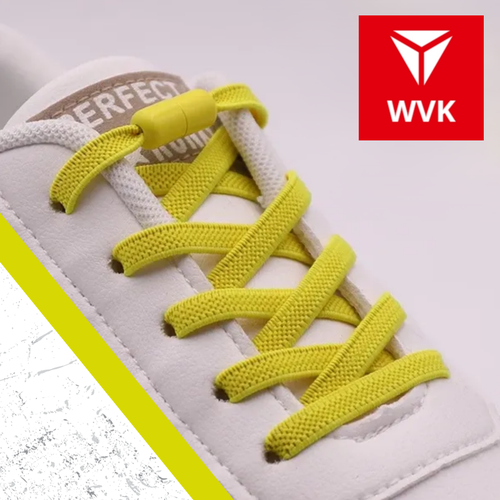 фото Шнурки, шнурки для кроссовок, желтые шнурки wvk