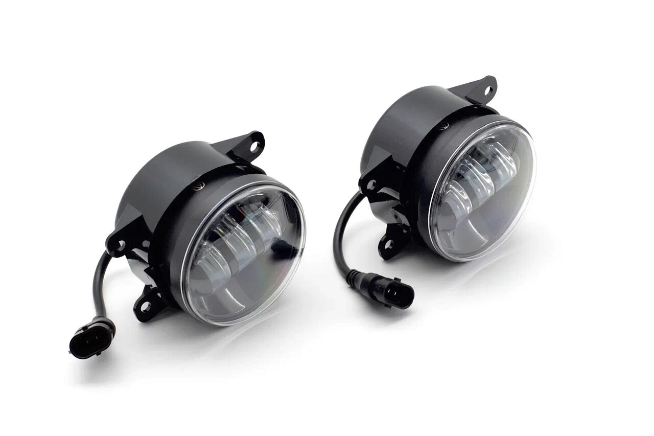 Противотуманные светодиодные фары 2 шт CarStore52 VESTA, XRAY, GRANTA FL, FORD, RENAULT, NISSAN
