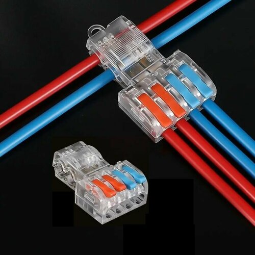 Клемма соединительная T-образная 32А 250В (клеммная колодка или ответвитель Т-образный)