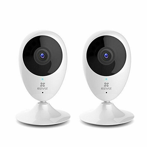 Камера видеонаблюдения wifi Ezviz C2C (1080p) CS-C2C-A0-1E2WF (1080P H.265 ) IP для дома с двусторонней аудиосвязью видеоняня 2 штуки