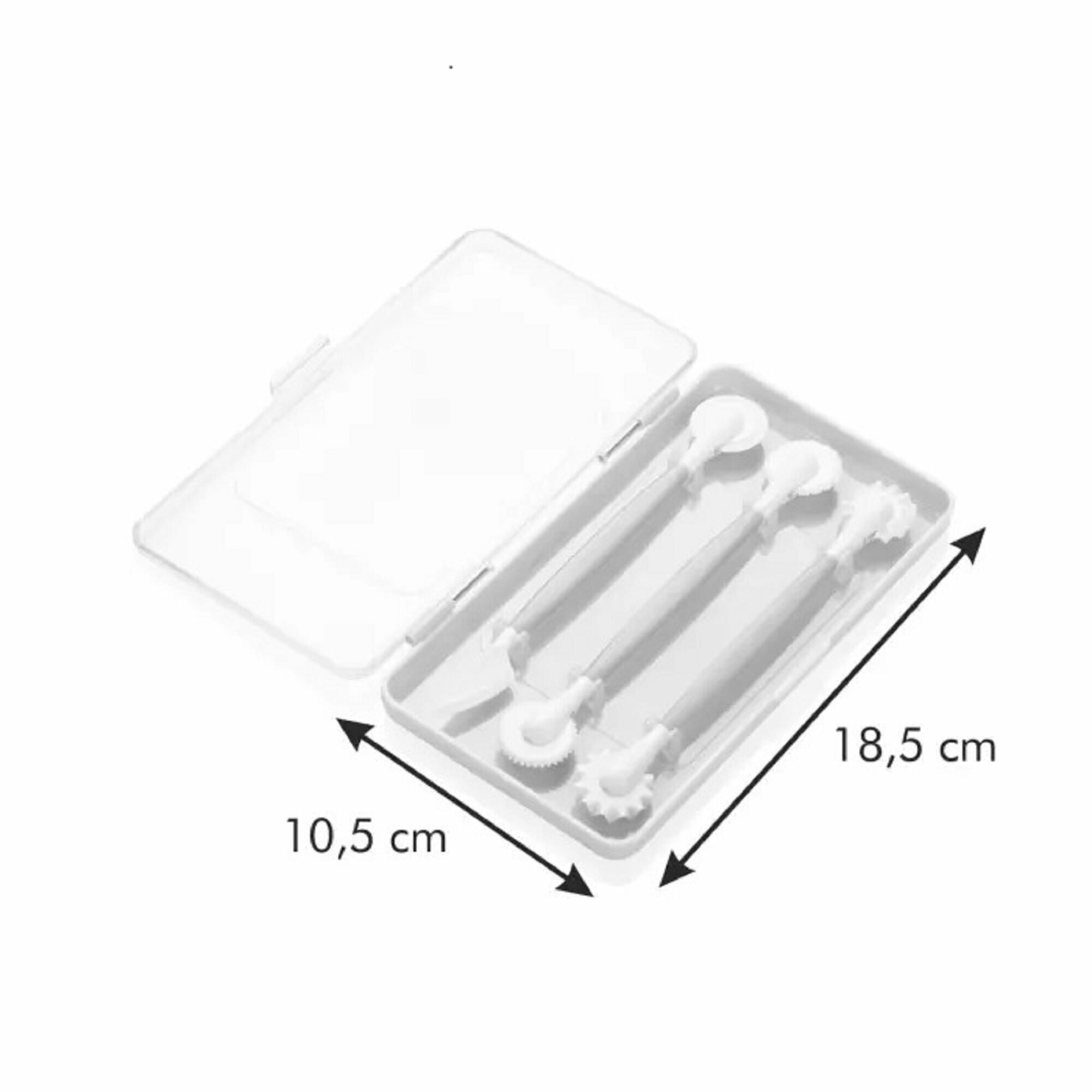 Набор приспособлений для моделирования кондитерских украшений Tescoma DELICIA, 3 шт. — фото 1