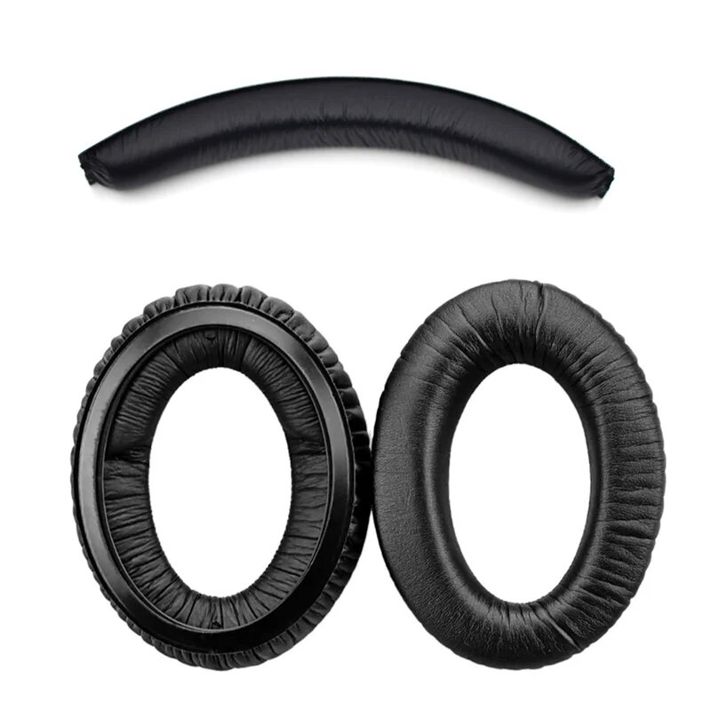 Амбушюры для SENNHEISER PXC350 PC350 PC350 SE PXE350 HD380 HD380-Pro HME95 HMEC250, Protein Leather SET