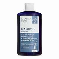 KRASSA MED Шампунь для волос против перхоти климбазол + трегалоза, 300 мл