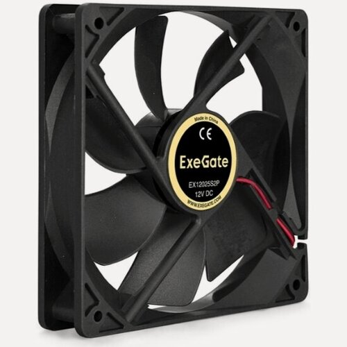 Изображение товара Вентилятор для корпуса Exegate EX12025S2P 12В DC 120x120x25мм 2pin (EX294048RUS)