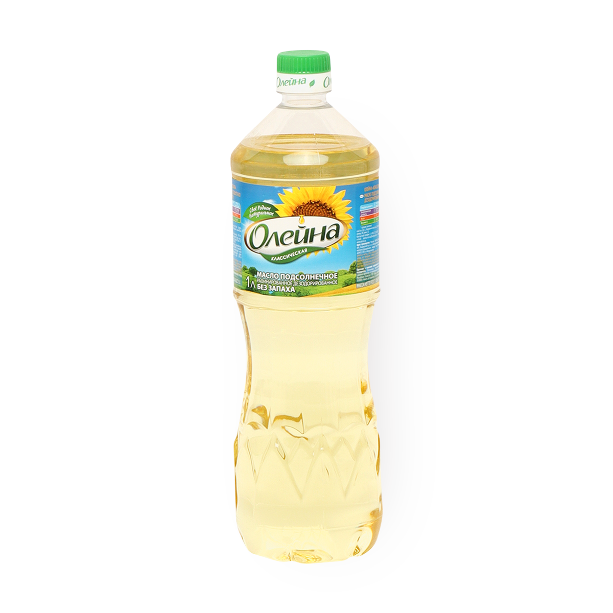 Масло подсолнечное Классическая «Олейна» рафинированное, 1 L