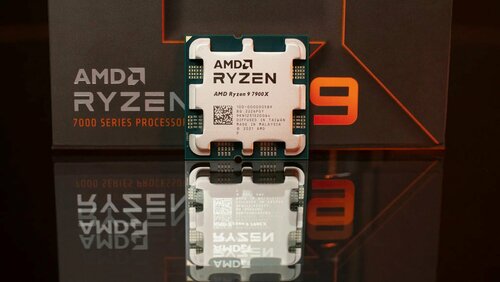 Изображение товара Процессор AMD Ryzen 9 7900X, 12 ядер, 4700 МГц
