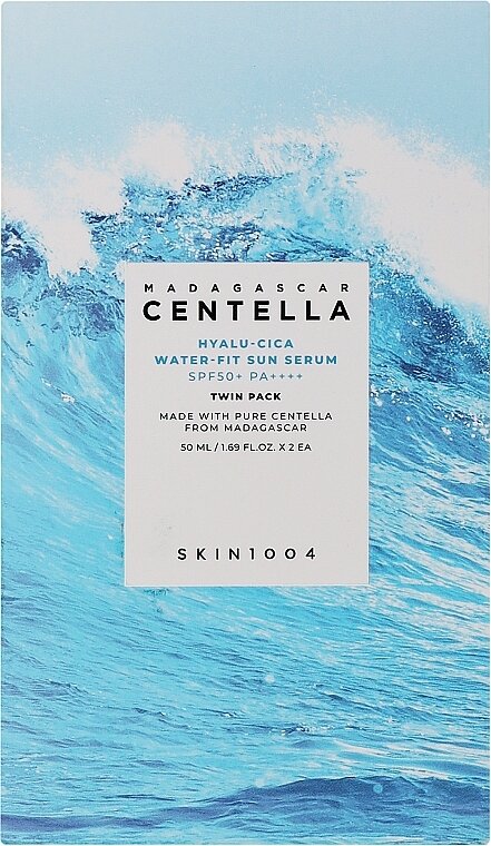 Пробник 4 шт солнцезащитного крема SKIN1004, Centella Hyalu-Cica, SPF50+, PA++++, 1.5мл