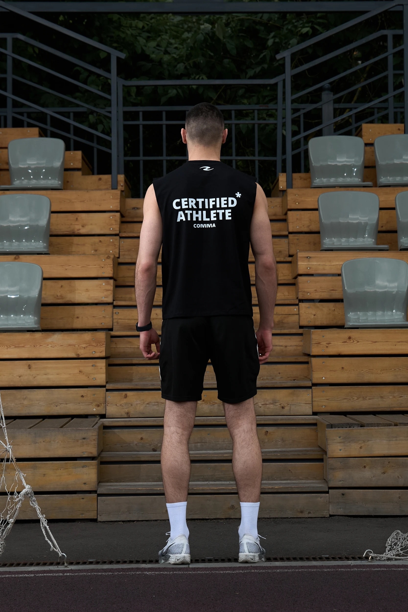 Майка спортивная COMMA* CERTIFIED ATHLETE* 1 шт. размер L черный