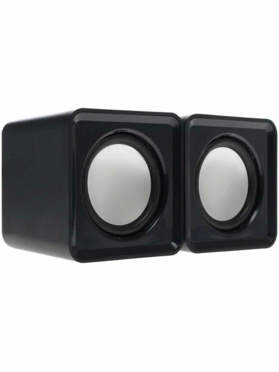 Динамик Mini Cube, проводной, двухдорожечный, стереозвук, 3,5мм — фото 1