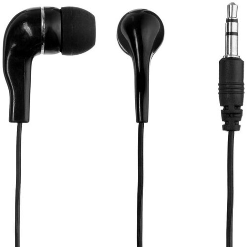 Наушники LuazON W-17 вакуумные чёрные 2 упаковки 379₽