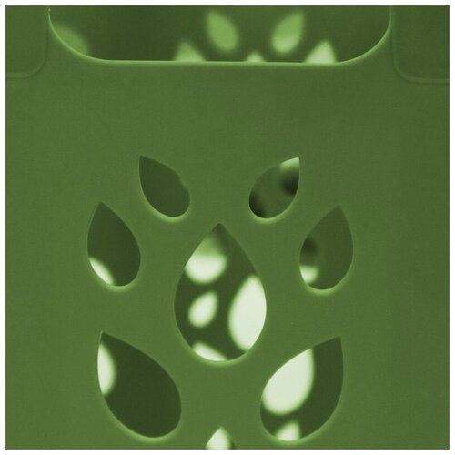 Корзина универсальная SMART SOLUTION 25 л оливковый INGREEN 1200₽