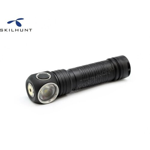 Skilhunt H300 RC, 1 х 18650, диод Cree XH-P 50.2 NW, 10 режимов, 141 метр, 2200 люмен (+ зарядка USB)