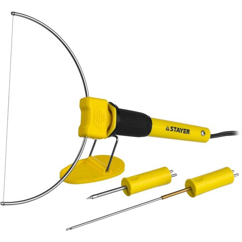 STAYER MAXterm 7Вт в наборе 3 насадки аккуратный рез пенопластапластика Прибор для художественной резки 45257-H3 5560₽