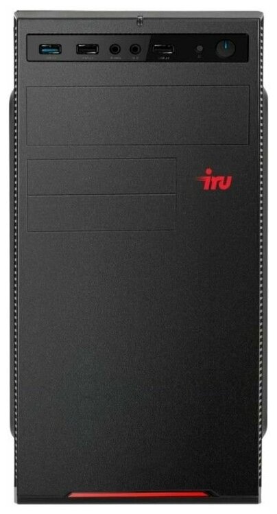 Компьютер IRU Home 310H5SE, Intel Core i3 10105, DDR4 8ГБ, SSD 240ГБ, Intel UHD Graphics 630, Free DOS, черный (1788608)